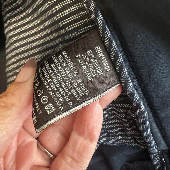 Jack of Spades High Roller Men’s Chino Pants Blue Sz 34x30 Straight Leg - Picture 7 of 12